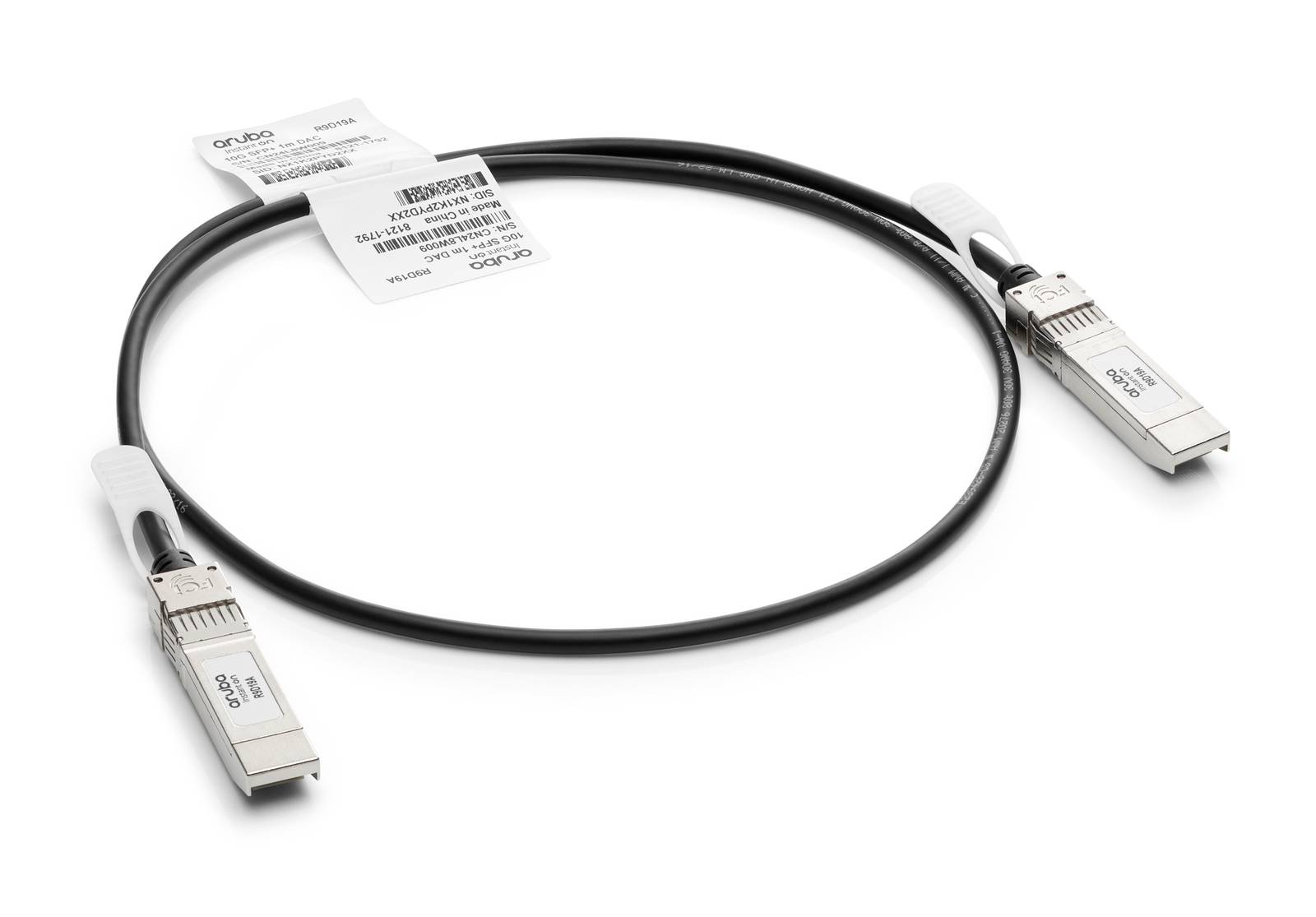 Cable de conexión directa (DAC) HPE Networking Instant On 10 Gbit/s de SFP+ a SFP+ - 1 m (R9D19A) Cable de conexión directa (DAC) HPE Networking Instant On 10 Gbit/s de SFP+ a SFP+ - 1 m (R9D19A)